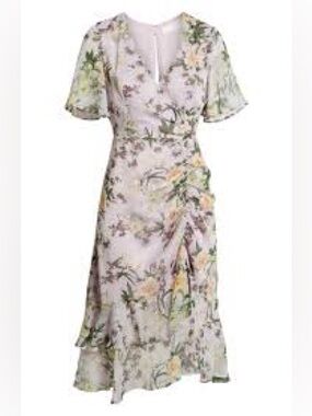 ASTRl lilac floral dress